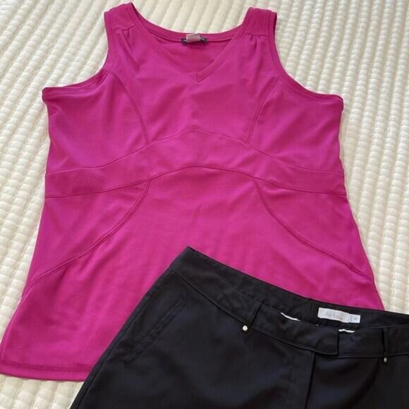 Bianca Nygard Weekend Pink Active Tank Top Size XL - Picture 1 of 5